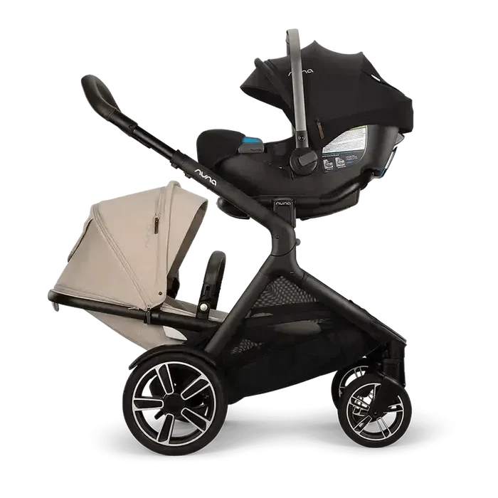 Nuna - DEMI Next Sibling Seat - Biscotti-Stroller Second Seats-Posh Baby