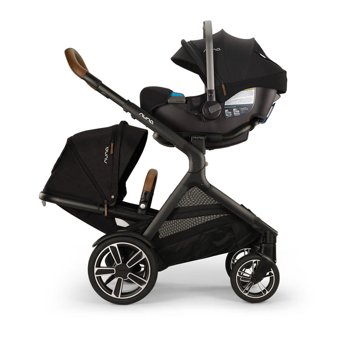 Nuna - DEMI Next Sibling Seat - Caviar-Stroller Second Seats-Posh Baby