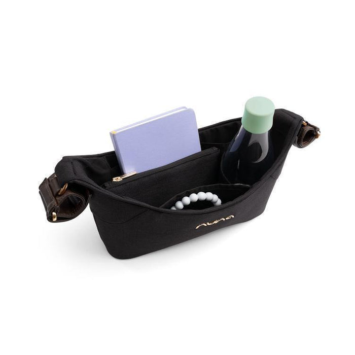 Nuna - Stroller Organizer - Caviar with Chocolate-Stroller Accessories-Posh Baby