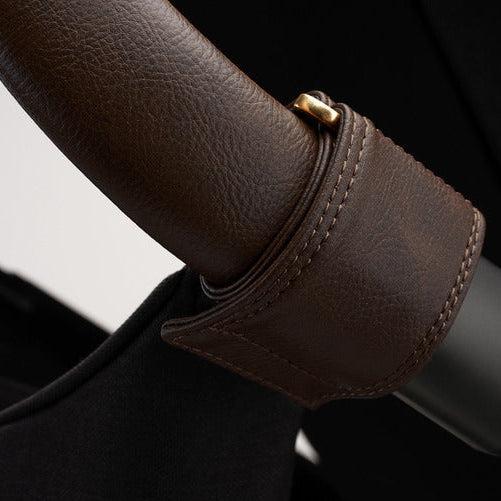 Nuna - Stroller Organizer - Caviar with Chocolate-Stroller Accessories-Posh Baby