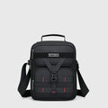 Black WITZMAN B707 nylon crossbody bag product view