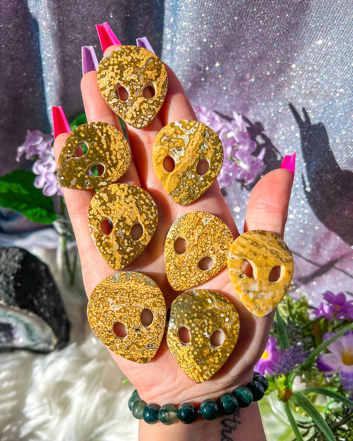 Ocean Jasper Alien Cabochon