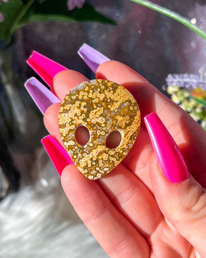 Ocean Jasper Alien Cabochon