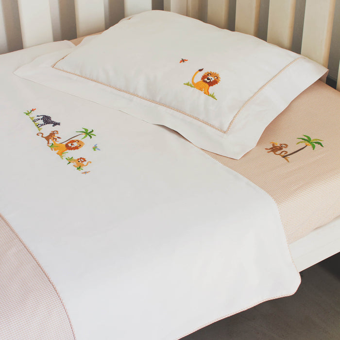 On Safari Crib Bedding | 100% Cotton Baby Bedding