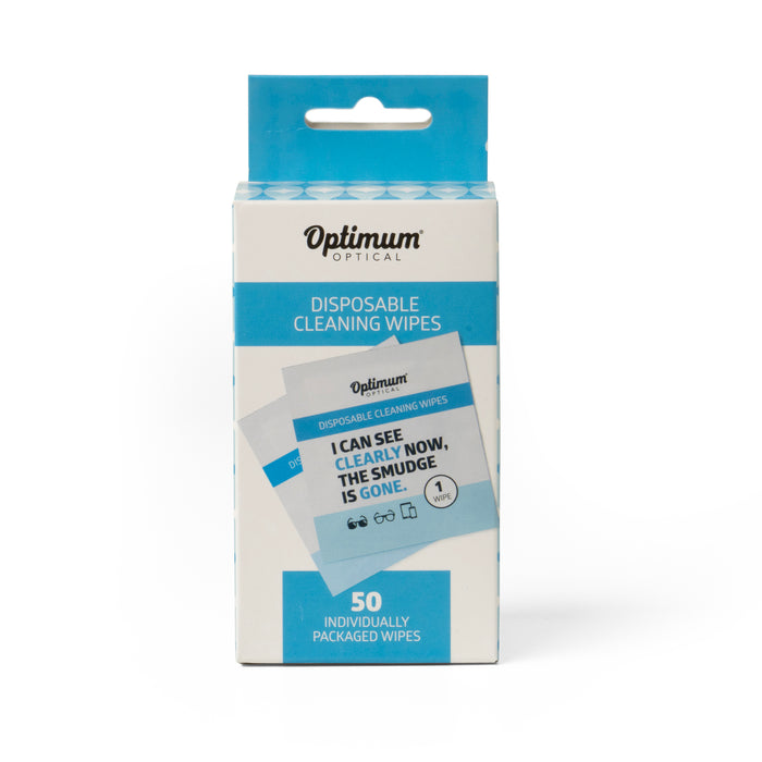 Optimum Optical Disposable Cleaning Wipes