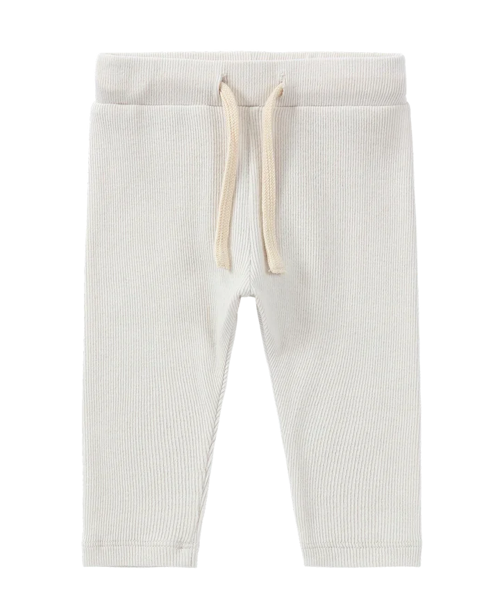 ORGANIC LEGGING - SALT - 0-3m