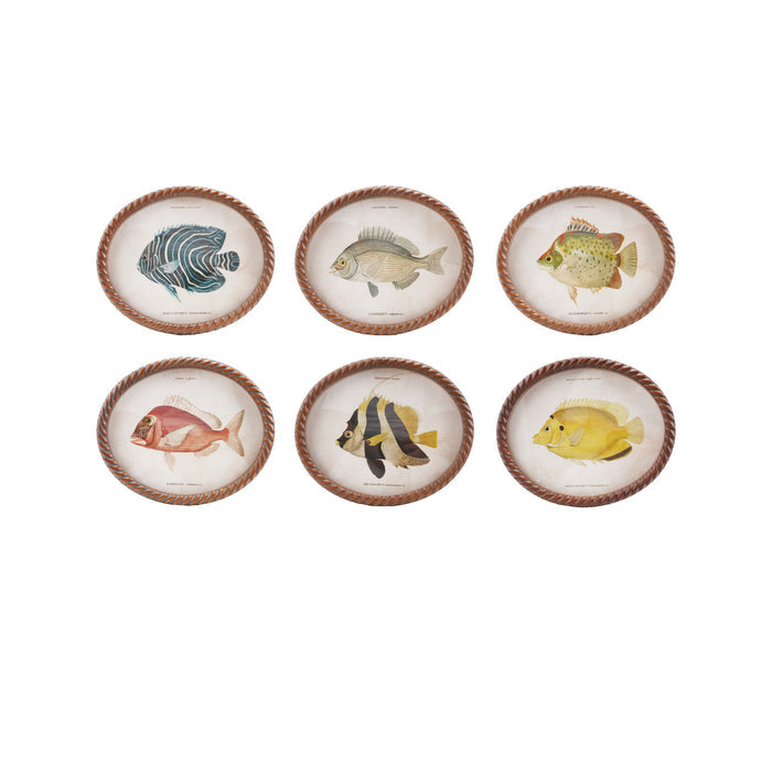 Oval Framed Fish Wall Art - Madison's Niche