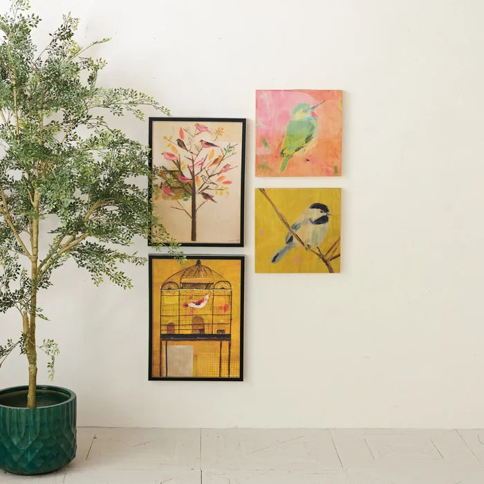 Painted Bird Wall Decor - Madison's Niche