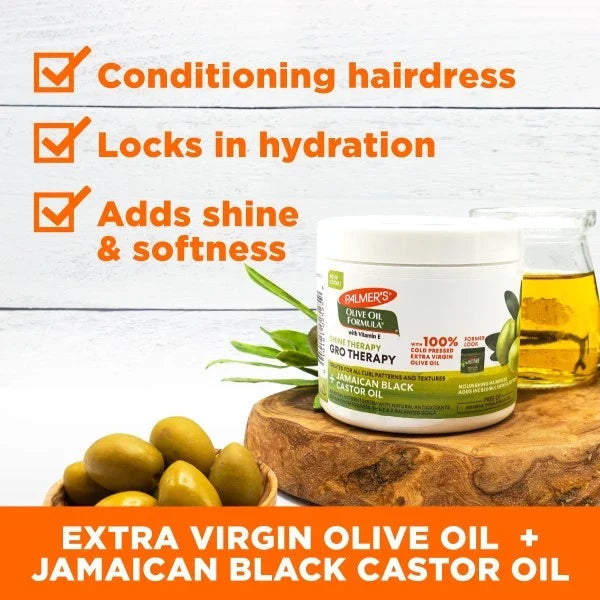 Palmer's Olive Oil Formula Shine Therapy Olive Oil Gro Therapy 8.8oz