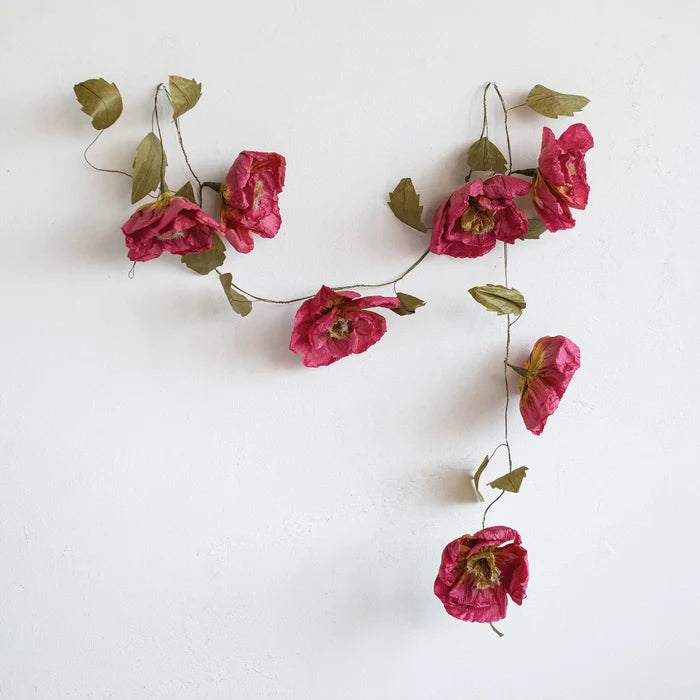 Paper Flower Garland - Madison's Niche