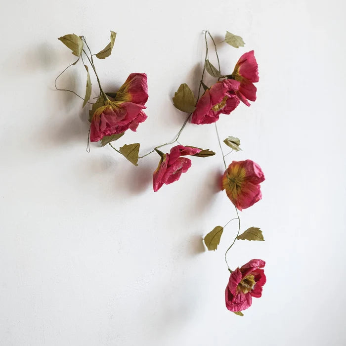 Paper Flower Garland - Madison's Niche