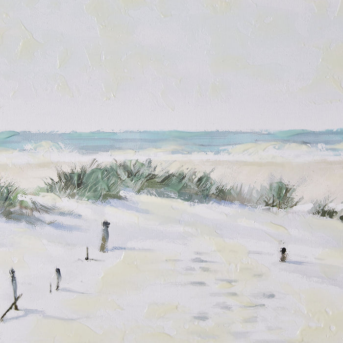 Path To The Sea I Canvas Print 120x60cm