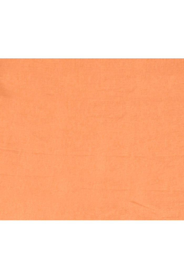Peach With Embroidered Floral Design And Strips Embroidery Designer Saree