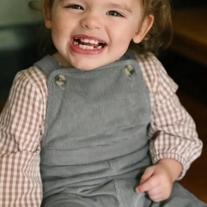 Pehr - Organic Cotton Corduroy Overalls - Harbor