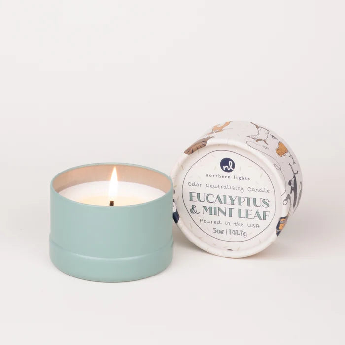 Pet Candle in Eucalyptus & Mint - Madison's Niche