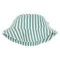 Petit Lem - Bucket Hat - Turquoise Stripe-Hats-0-6M-Posh Baby