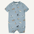 Petit Lem - Swim Romper - Surfing Pups-Swim-3-6M-Posh Baby