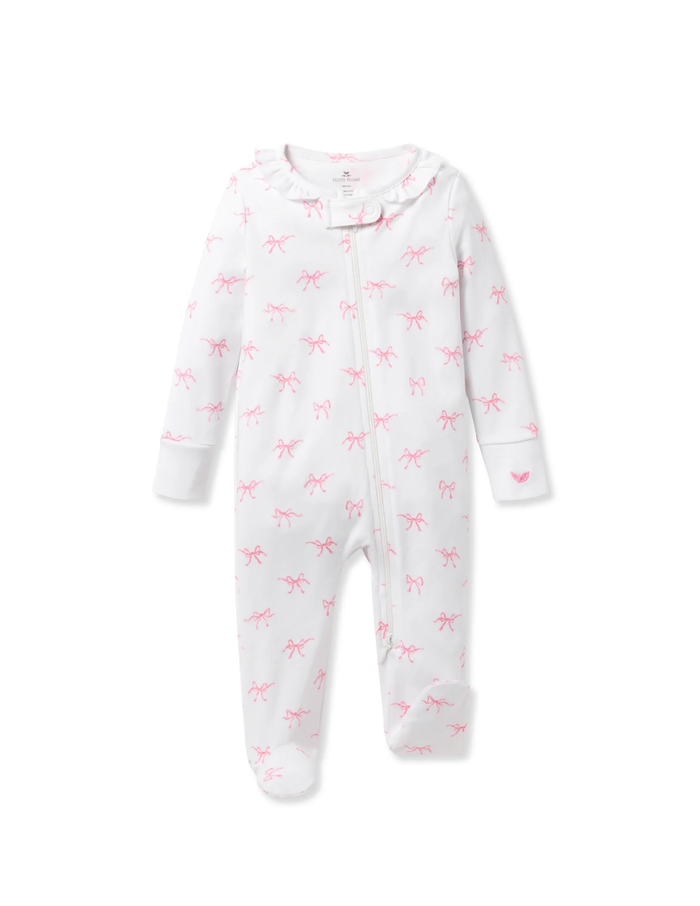 Pima Romper in Blushing Bows - Madison's Niche
