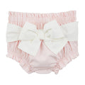Pink Bow Diaper Cover - Madison's Niche