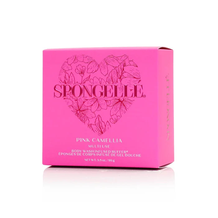 Pink Camelia Heart Buffer - Madison's Niche