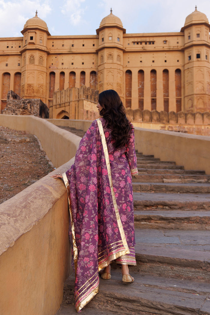 Pink Chanderi Kurta Set