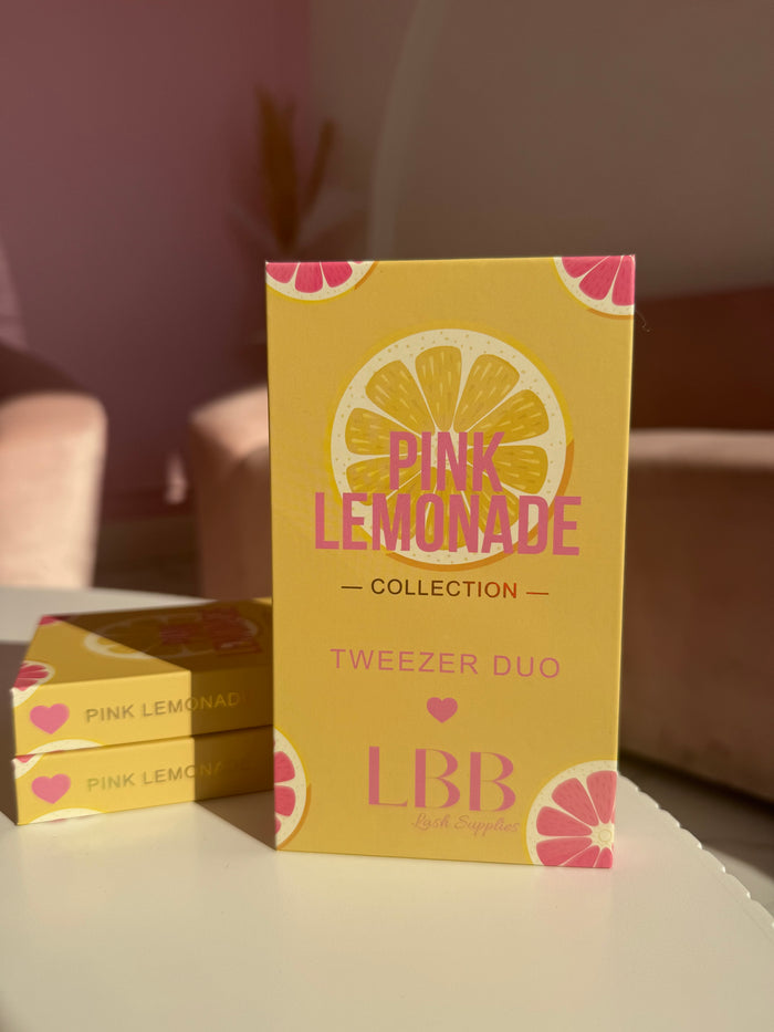Pink Lemonade Tweezer Duo Set 🍋🩷