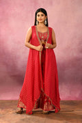 Pink Long Jacket Embroidery Set