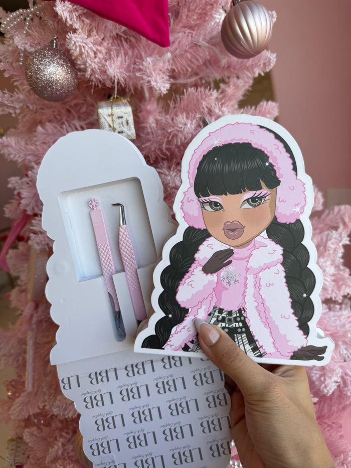 Pink Winter Bratz Tweezers 💖