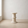 Plaster Round Side Table III