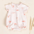 Play Up - Organic Cotton Bubble Romper - Pink Sun-Footies + Rompers (Fashion)-Preemie (0M)-Posh Baby