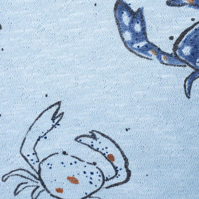 Play Up - Organic Cotton T-Shirt - Crab-Short Sleeves-0-3M (3M)-Posh Baby