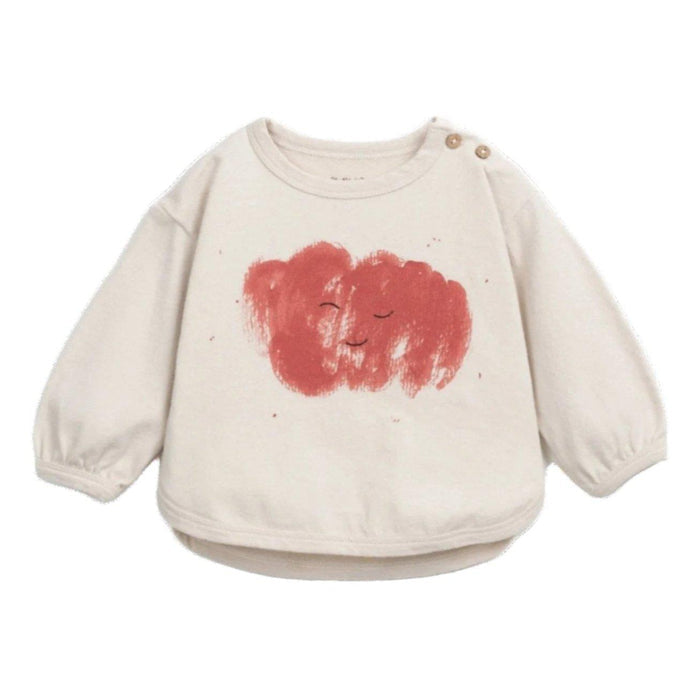 Play Up - Organic Jersey Long Sleeve Top - Abstract Wink-Long Sleeves-3-6M (3M)-Posh Baby