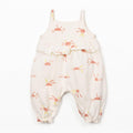 Play Up - Organic Recycled Cotton Ruffle Romper - Sun-Footies + Rompers (Fashion)-0-3M (3M)-Posh Baby