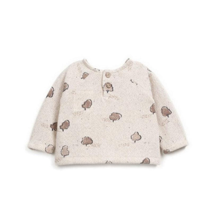 PlayUp - Jersey Sweater - Fall Trees-Long Sleeves-3-6M (6M)-Posh Baby
