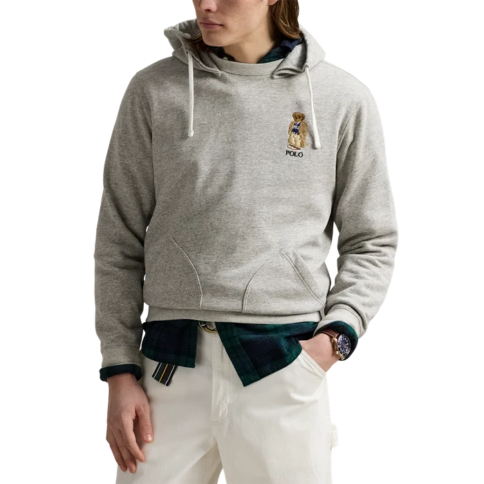 Polo Bear Fleece Hoodie - Madison's Niche