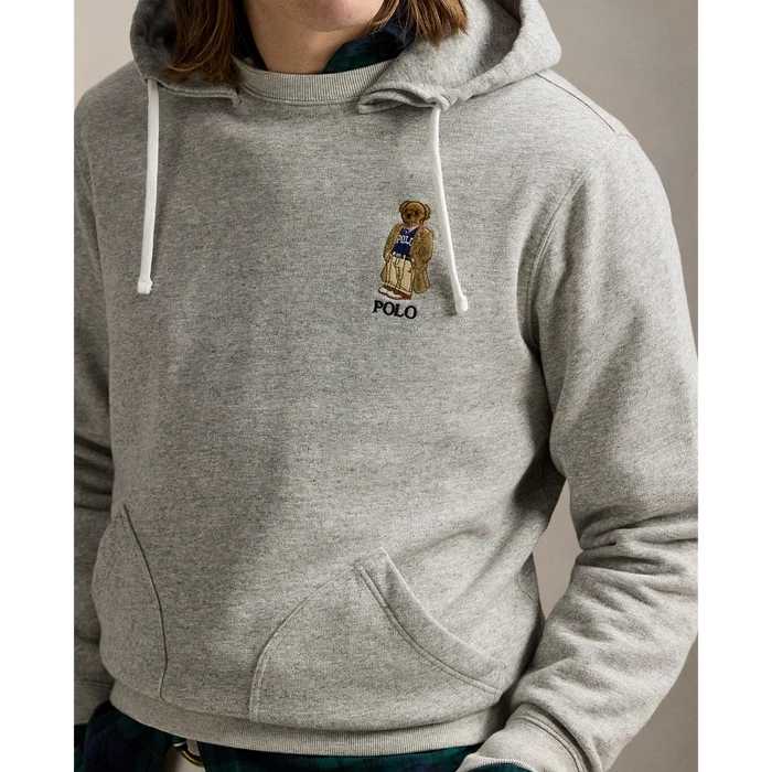 Polo Bear Fleece Hoodie - Madison's Niche