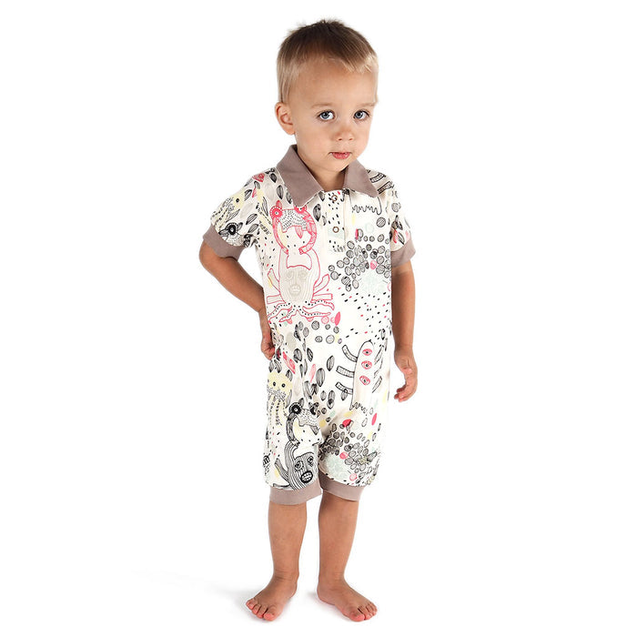 polo romper : 120