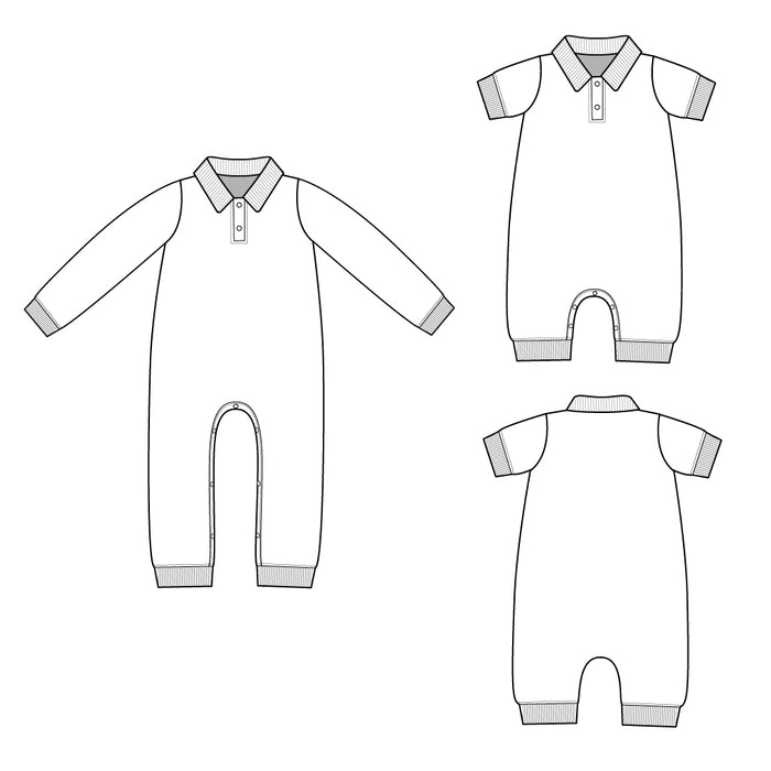 polo romper : 120