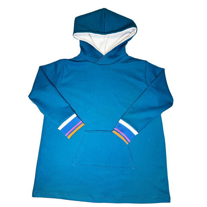 pool hoodie & hoodie dress for big kids K32