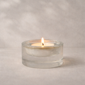 Pressed Glass Tealight Holder