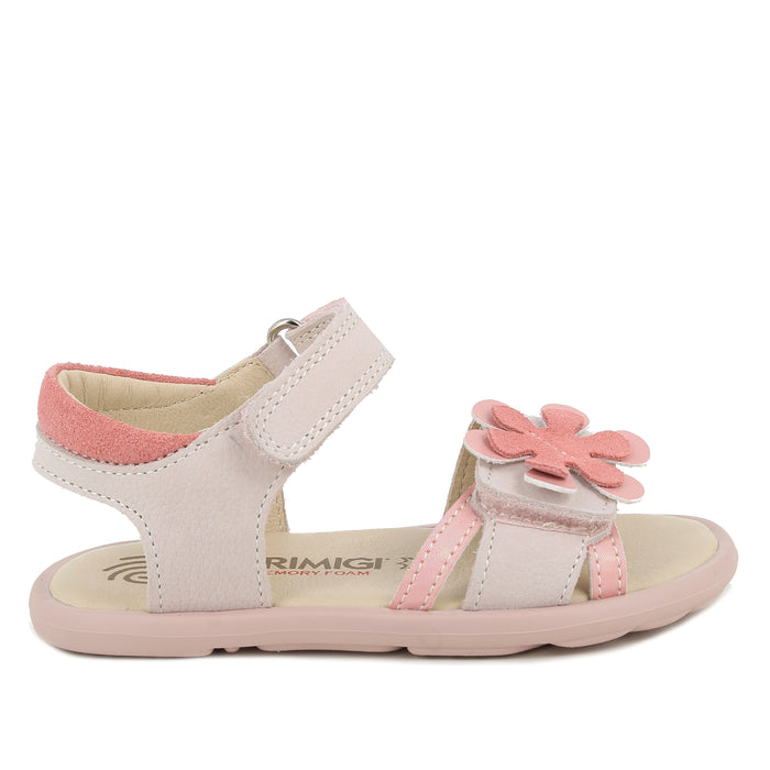 Primigi | Flower Sandal - Blush Pink | Girls Barefoot Sandal