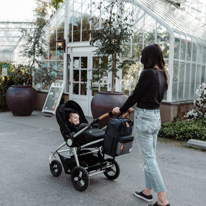 Product of The North - Elkin Sustainable Diaper Bag - Black-Diaper Bags-Posh Baby