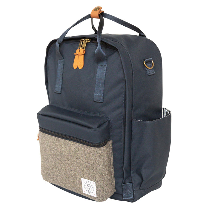 Product of The North - Elkin Sustainable Diaper Bag - Navy-Diaper Bags-Posh Baby