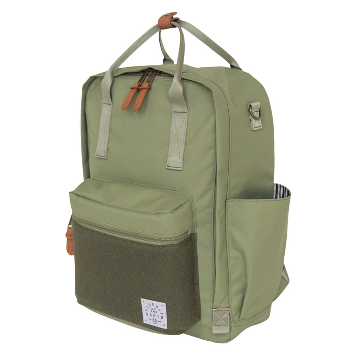 Product of The North - Elkin Sustainable Diaper Bag - Sage-Diaper Bags-Posh Baby