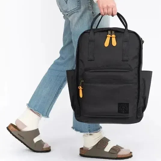 Product of The North - XO Elkin Sustainable Diaper Bag - Black-Diaper Bags-Posh Baby