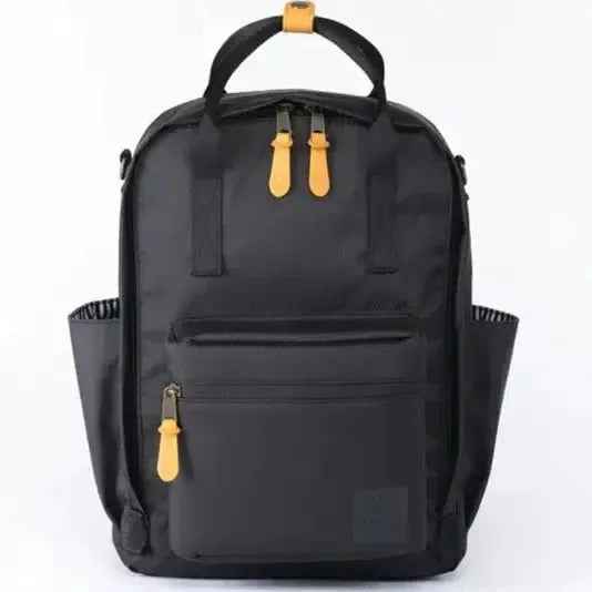 Product of The North - XO Elkin Sustainable Diaper Bag - Black-Diaper Bags-Posh Baby