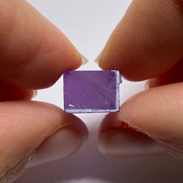 Pulled Czochralski Violet lavender Corundum