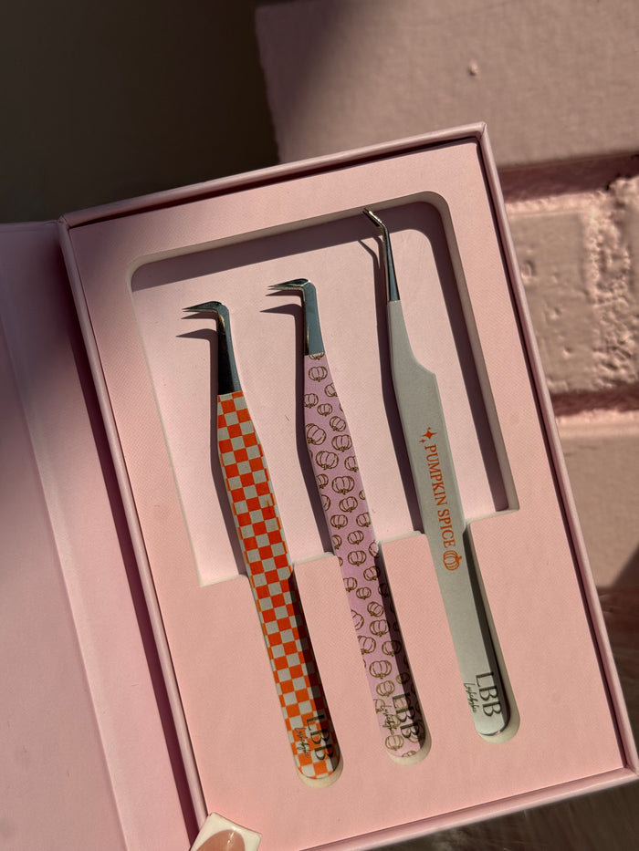 Pumpkin spice tweezer collection