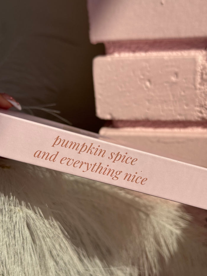 Pumpkin spice tweezer collection