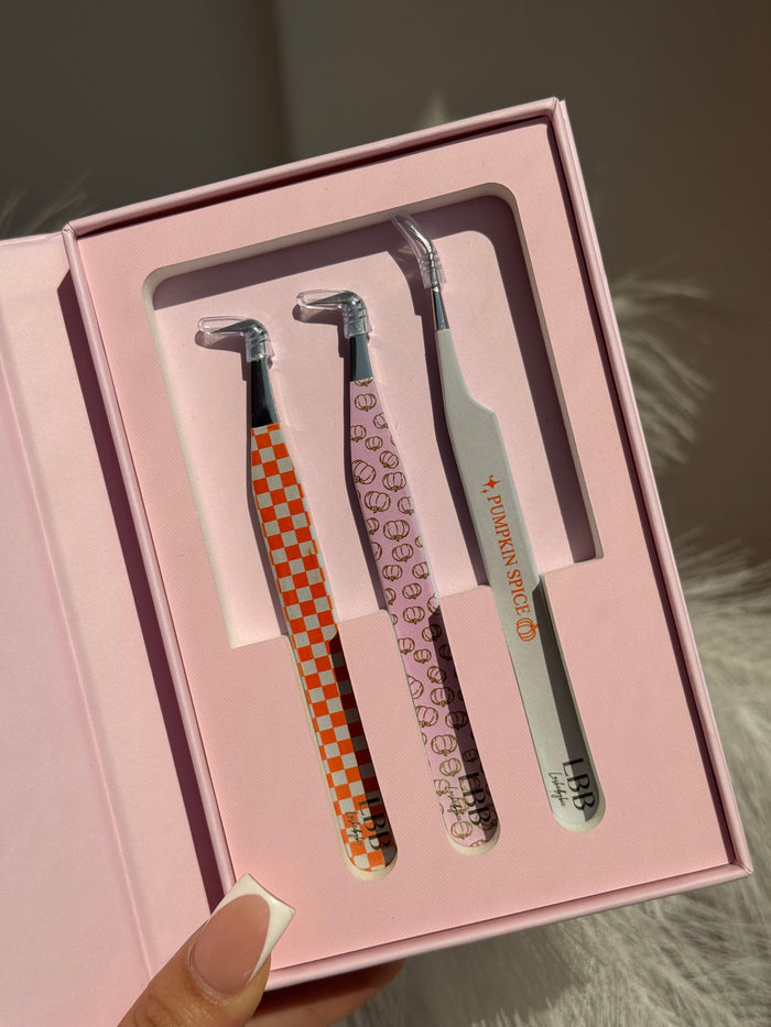 Pumpkin spice tweezer collection